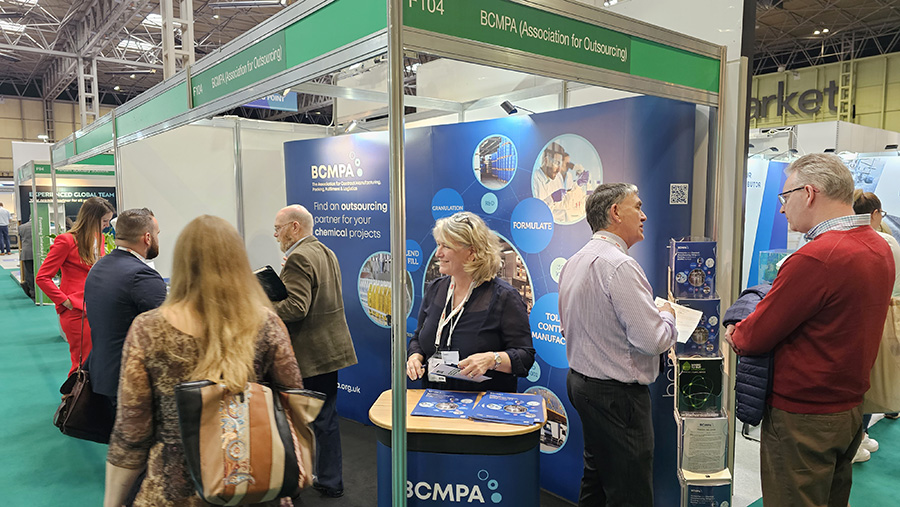 BCMPA exhibits at CHEMUK, NEC