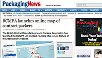 New BCMPA online map featured on Packaging News