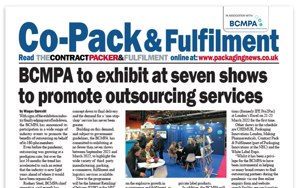 BCMPA to exhibit at seven shows to promote outsourcing services – Aug 2021