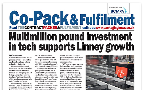 BCMPA member news in Co-Pack & Fulfilment - May 2023