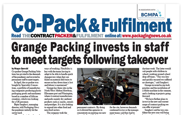 BCMPA members news and UK Packaging Awards Winner - Dec 2021