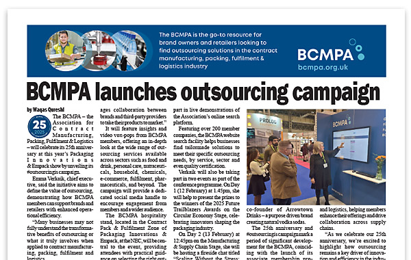 BCMPA Launches #outsourcingis Campaign for 2025